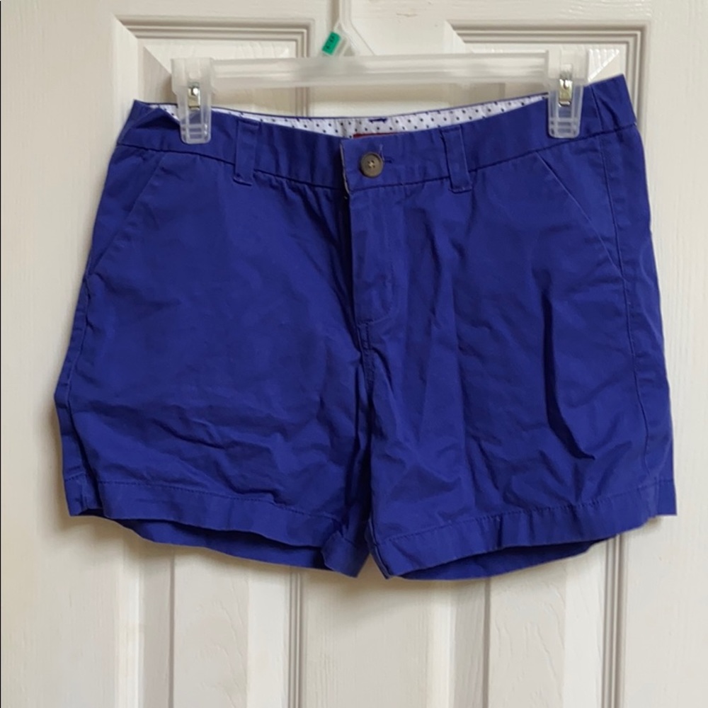 Blue shorts